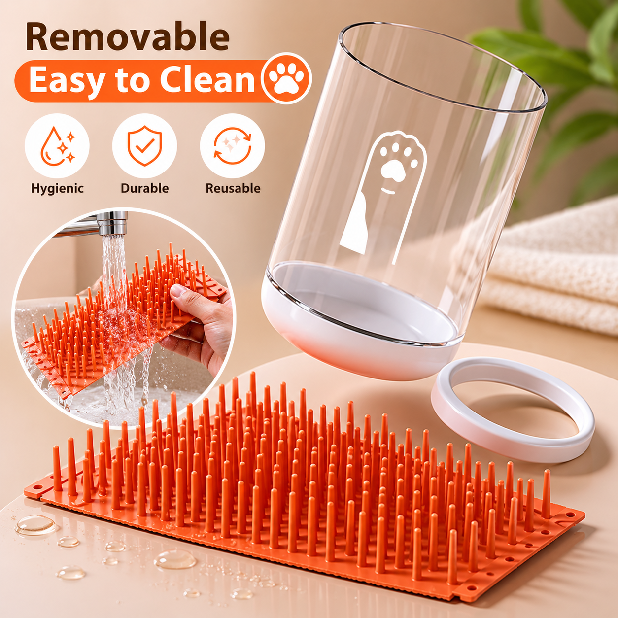 CleanPaws Foot Washer & Massager