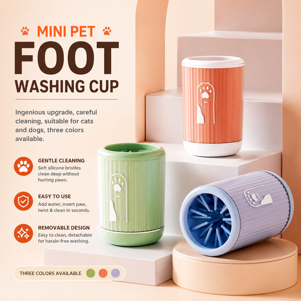 CleanPaws Foot Washer & Massager
