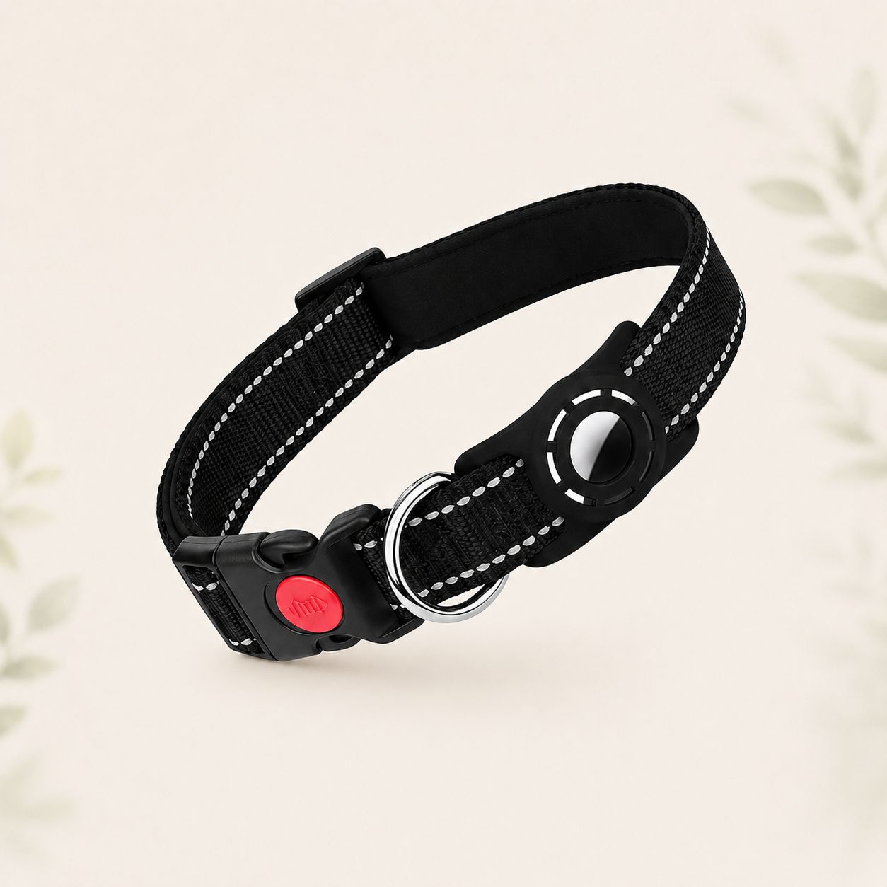 Reflective AirTag Holder Collar for Dogs & Cats